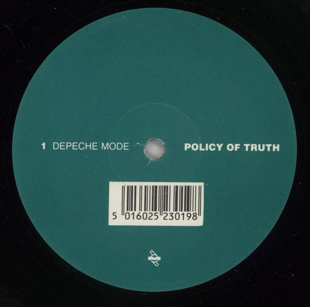 Depeche Mode Policy Of Truth - EX UK 12" vinyl single (12 inch record / Maxi-single) DEP12PO617946