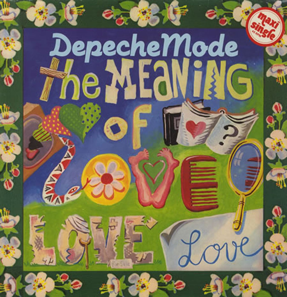 Depeche Mode The Meaning Of Love German 12" vinyl single (12 inch record / Maxi-single) INT126.805