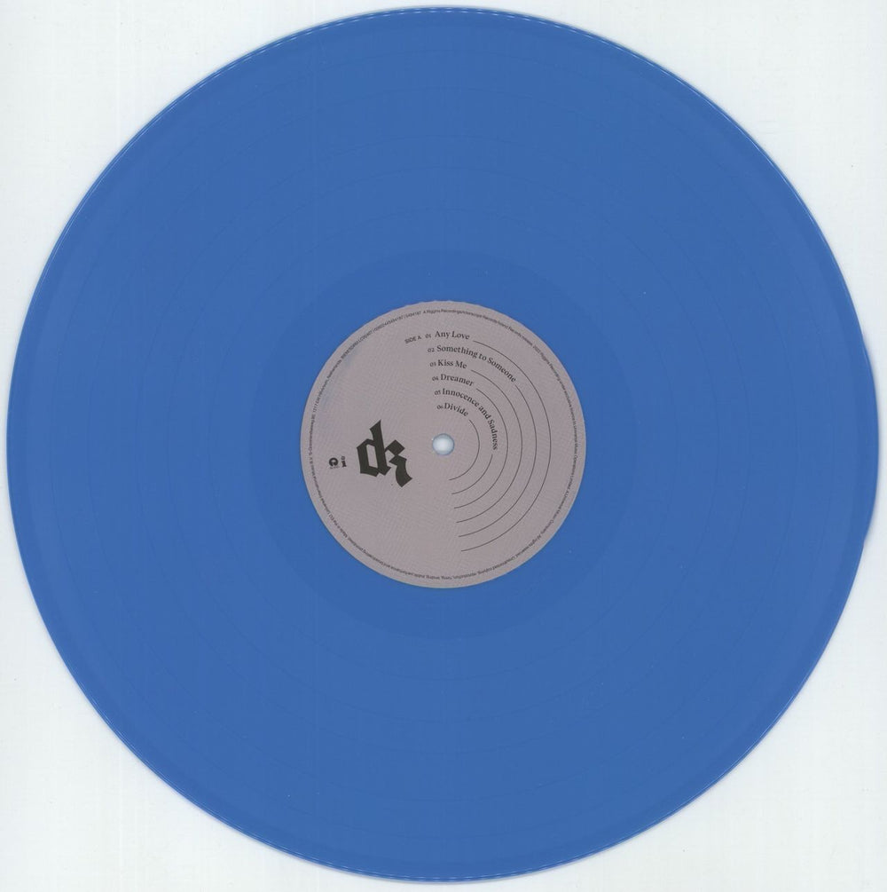 Dermot Kennedy Sonder - Aqua Blue Vinyl - Autographed UK vinyl LP album (LP record) 024LPSO879090