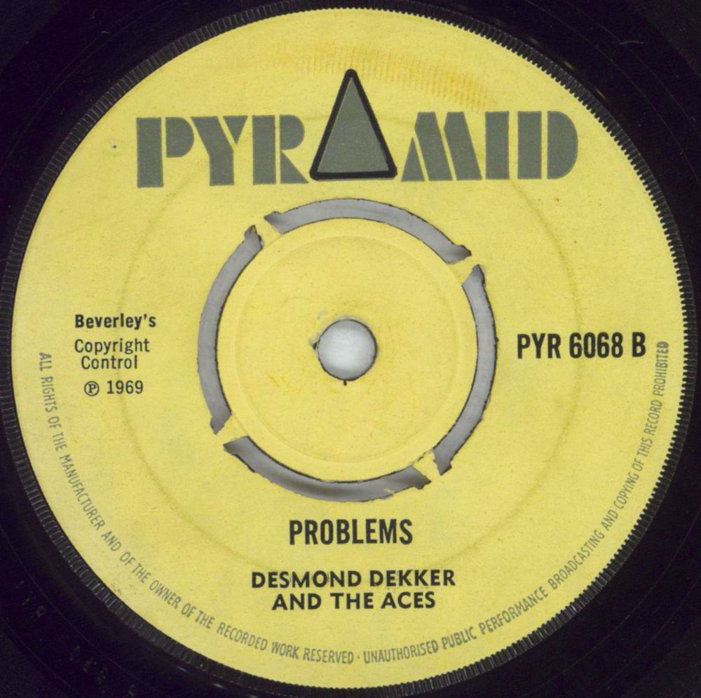 Desmond Dekker It Miek UK 7" vinyl single (7 inch record / 45)