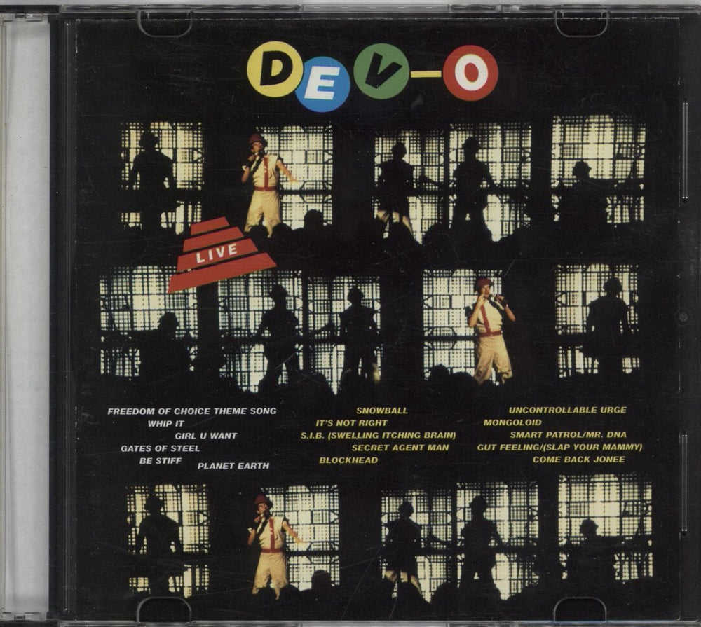 Devo Dev-O Live US CD album (CDLP) RHM27708
