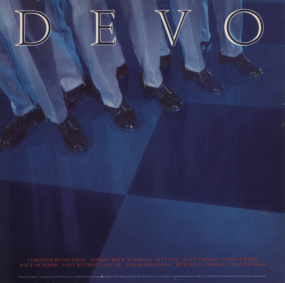 Devo New Traditionalists - Complete US Promo vinyl LP album (LP record)