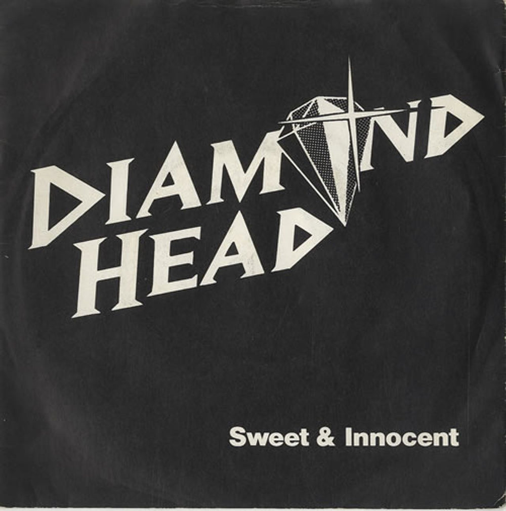 Diamond Head Sweet & Innocent + p/s UK 7" vinyl single (7 inch record / 45) SCREEN1