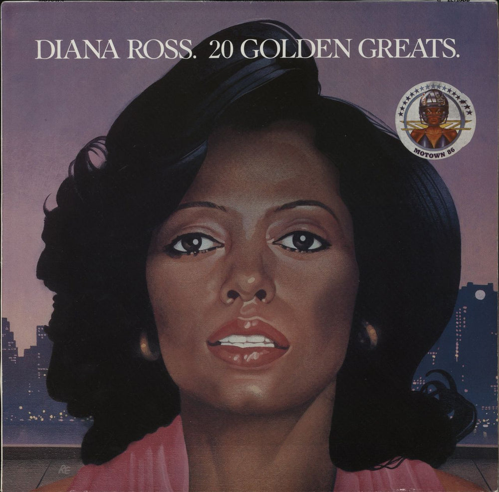 Diana Ross 20 Golden Greats German vinyl LP album (LP record) ZL72008
