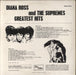 Diana Ross & The Supremes Greatest Hits - 1st - EX UK vinyl LP album (LP record)