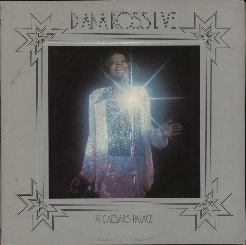 Diana Ross Live At Caesars Palace Japanese Promo vinyl LP album (LP record) SWX-6119