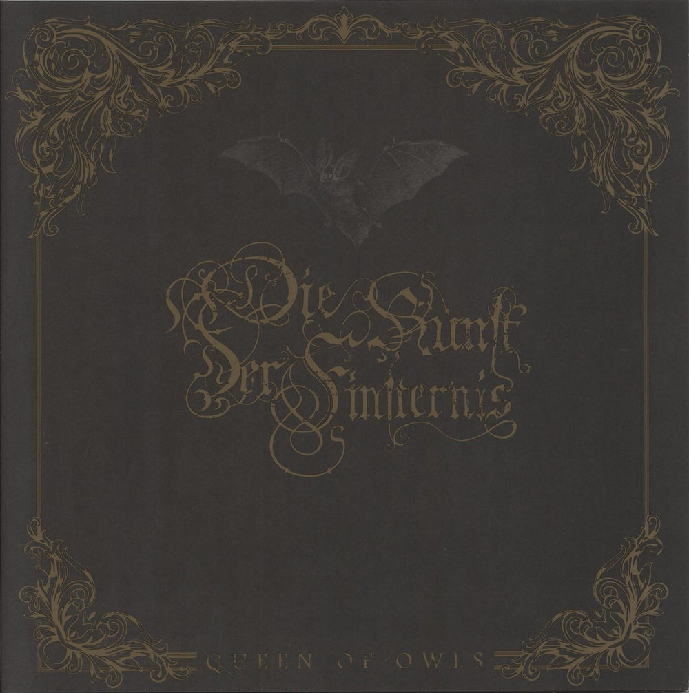 Die Kunst Der Finsternis  Queen Of Owls - 180 Gram - Gold With Black Haze Vinyl Swedish 2-LP vinyl record set (Double LP Album) AFP071
