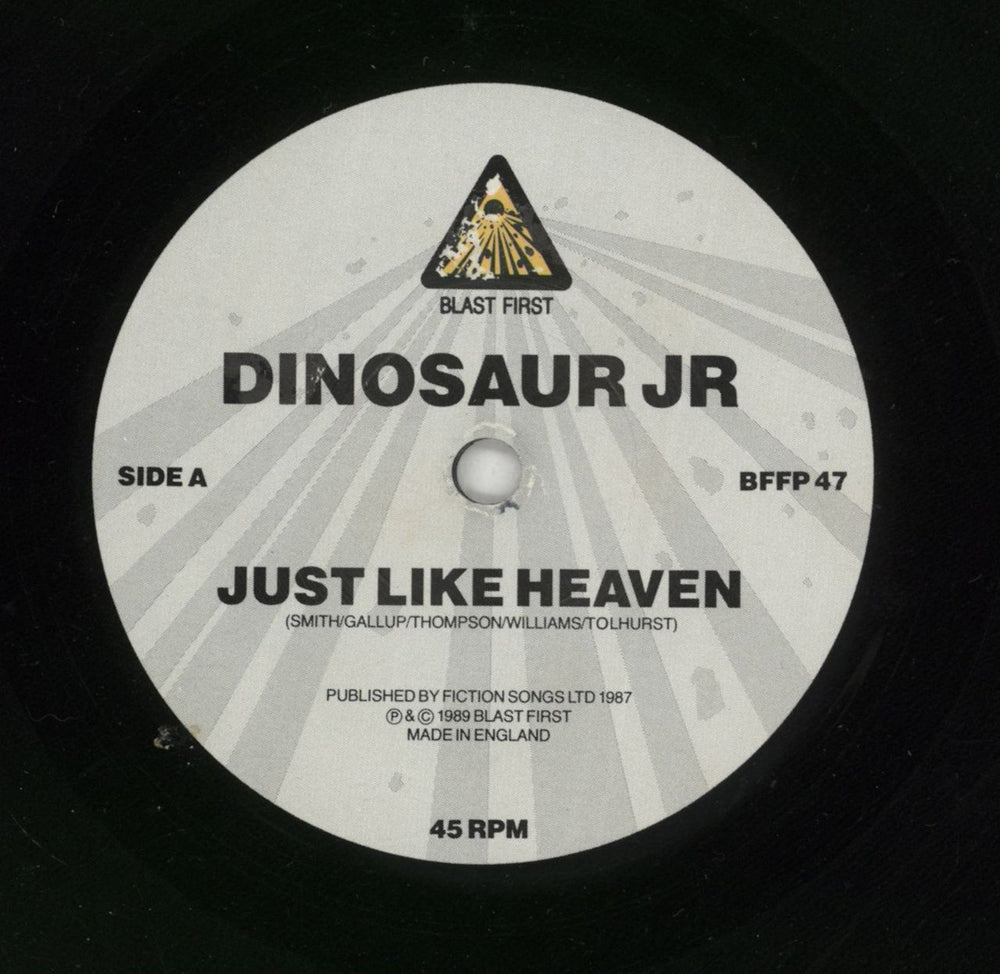 Dinosaur Jr Just Like Heaven UK 7" vinyl single (7 inch record / 45) DJR07JU110101