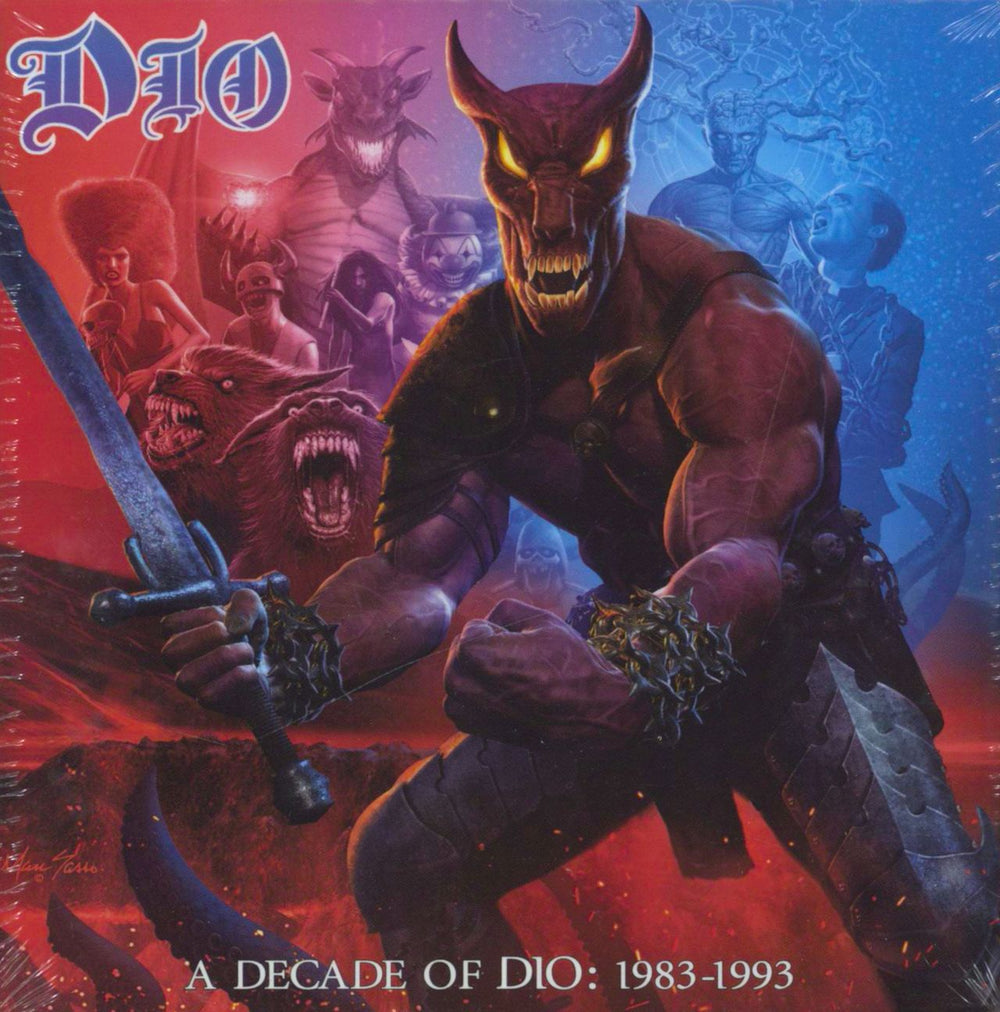 Dio A Decade Of Dio: 1983-1993 - Sealed UK CD Album Box Set 081227944414