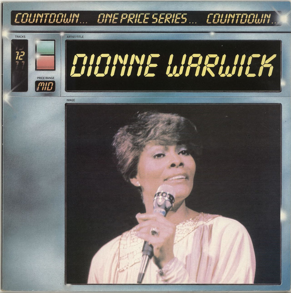 Dionne Warwick Dionne Warwick UK vinyl LP album (LP record) COUNT6