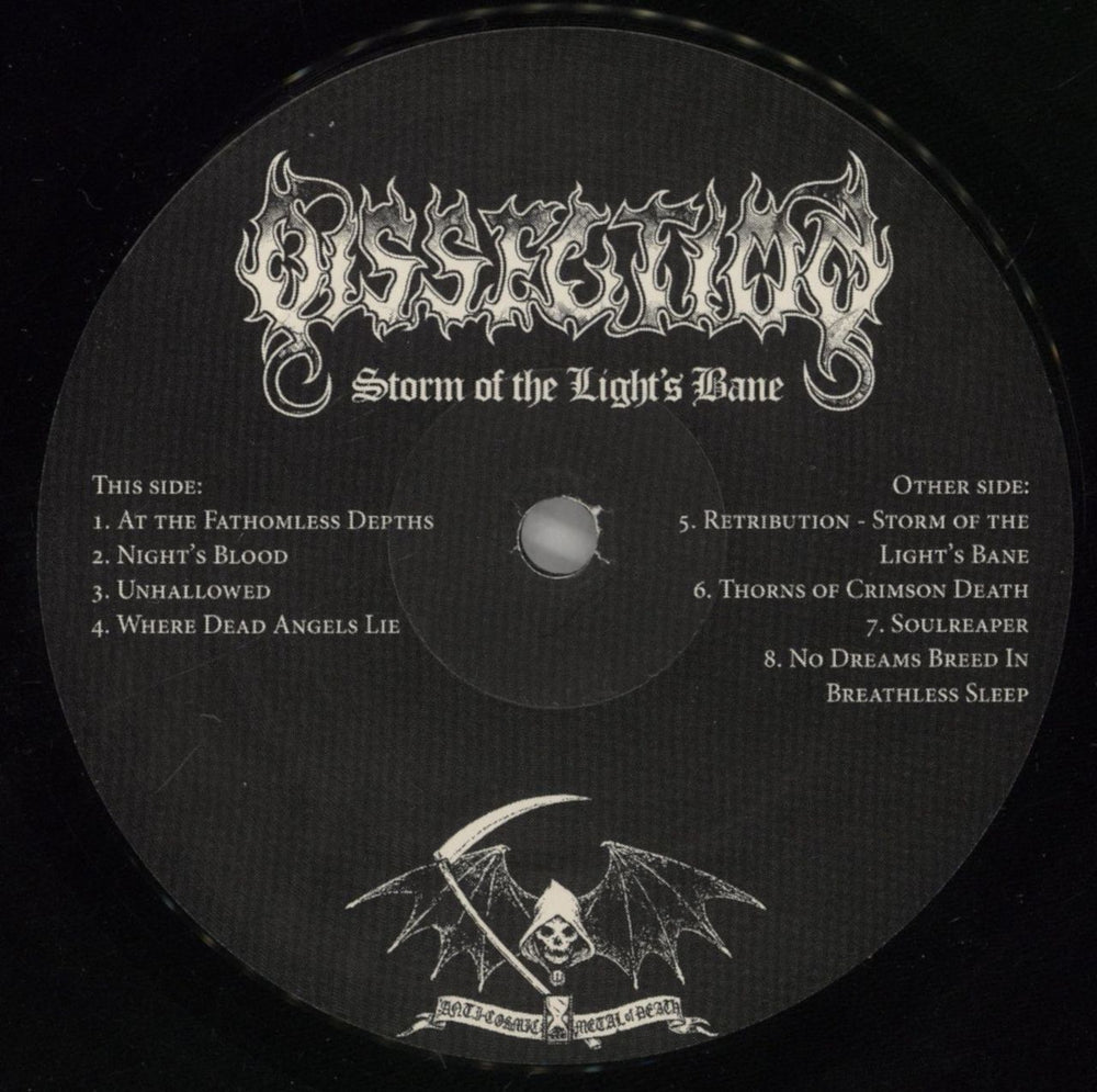 Dissection Storm Of The Light's Bane - 2nd - EX US 2-LP vinyl record set (Double LP Album) 8-V2LST862611