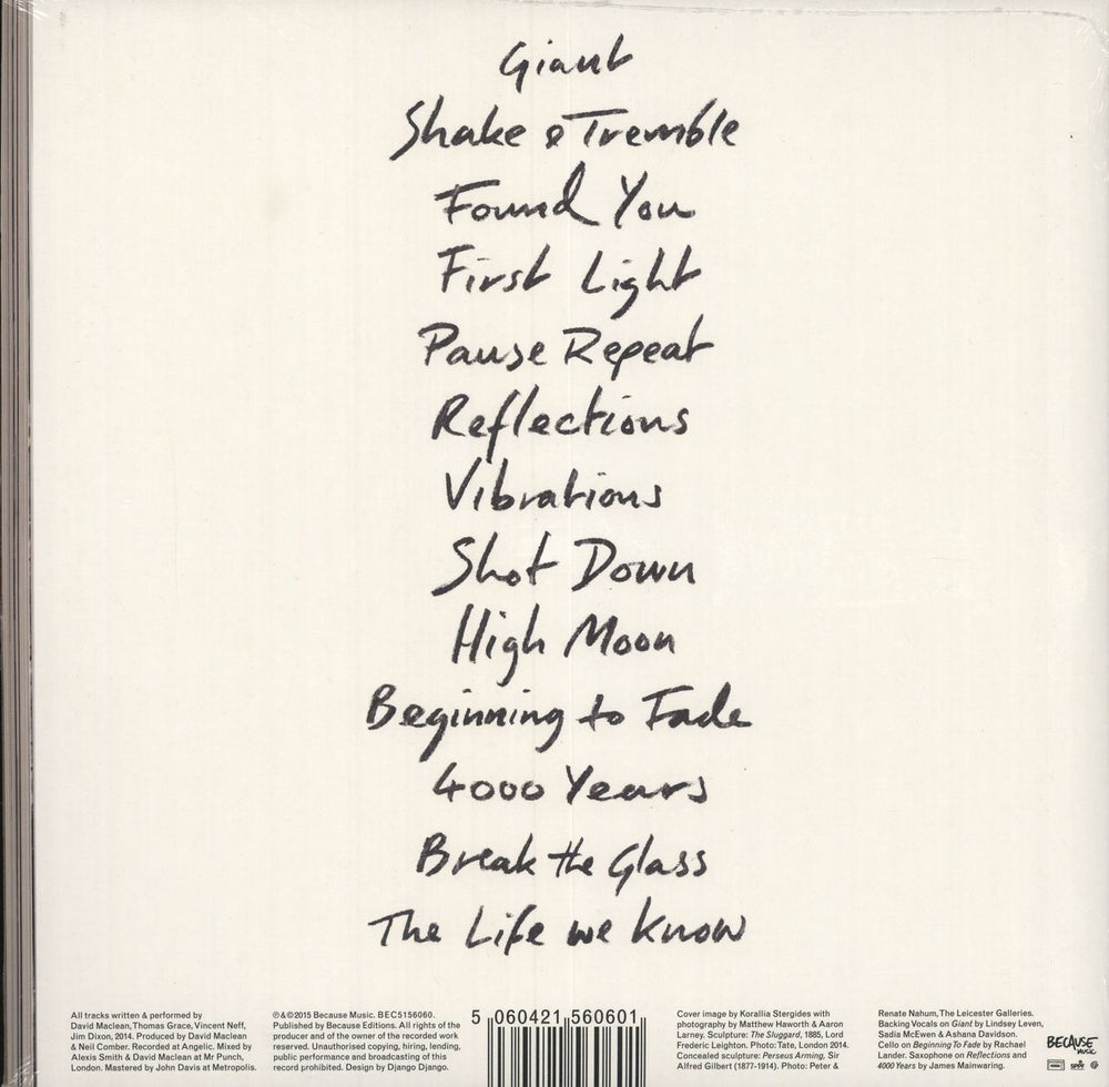 Django Django Born Under Saturn + CD - Sealed UK 2-LP vinyl record set (Double LP Album) 5060421560601