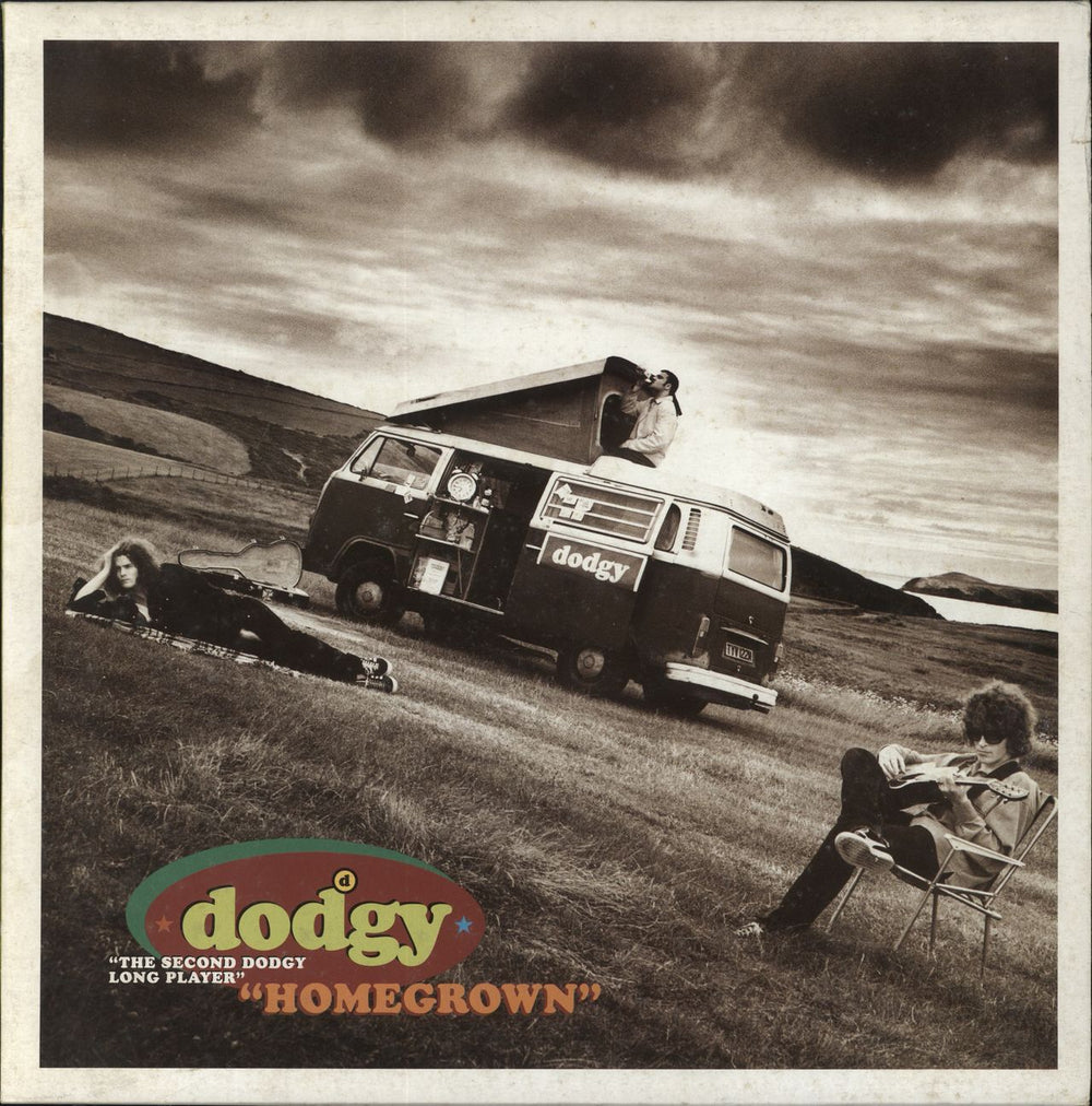 Dodgy Homegrown - Promo Stickered UK Promo vinyl LP album (LP record) 540282-1