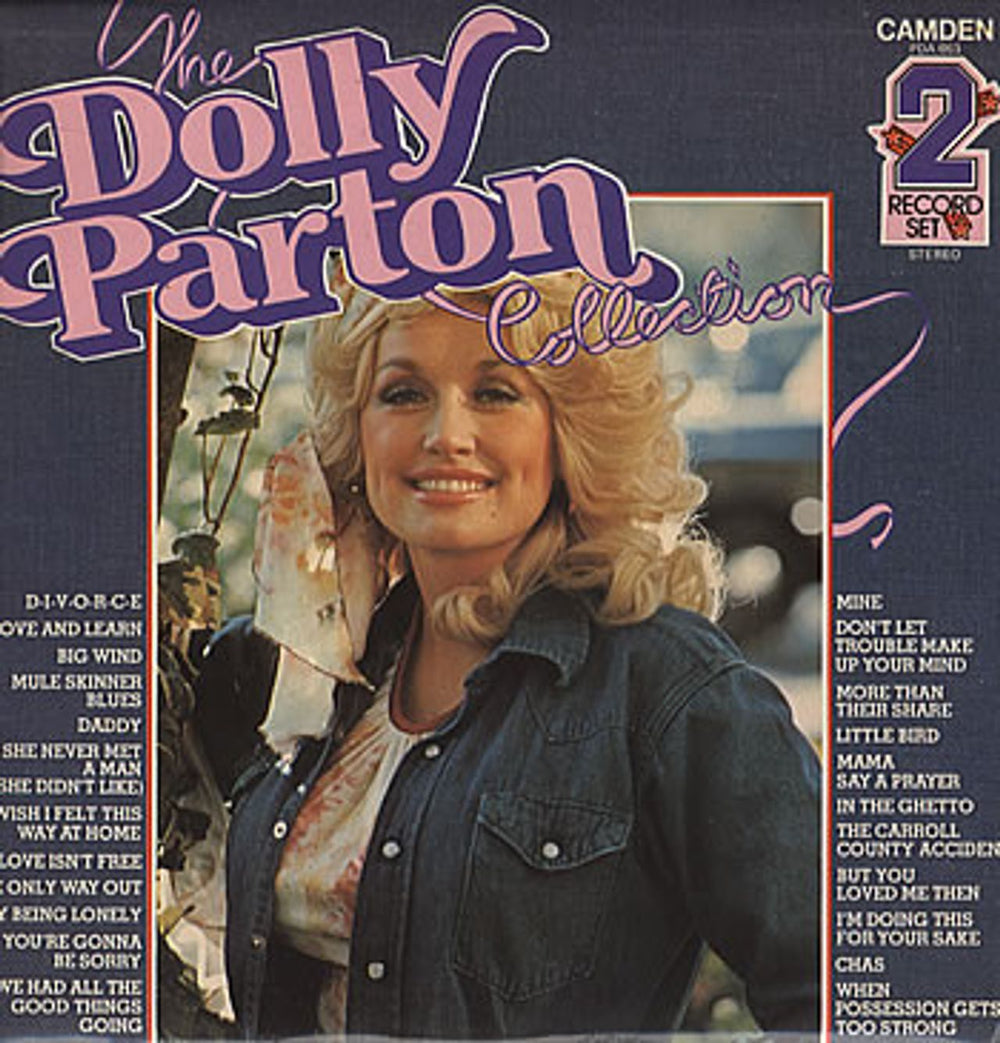 Dolly Parton The Dolly Parton Collection UK 2-LP vinyl record set (Double LP Album) PDA053