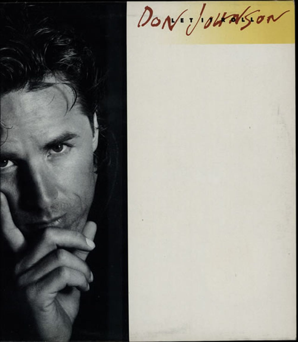 Don Johnson Let It Roll UK vinyl LP album (LP record) 4608571