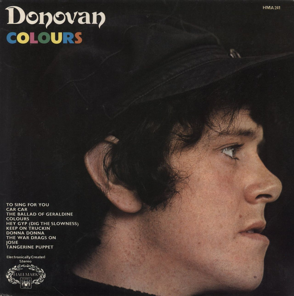 Donovan Colours UK vinyl LP album (LP record) HMA241