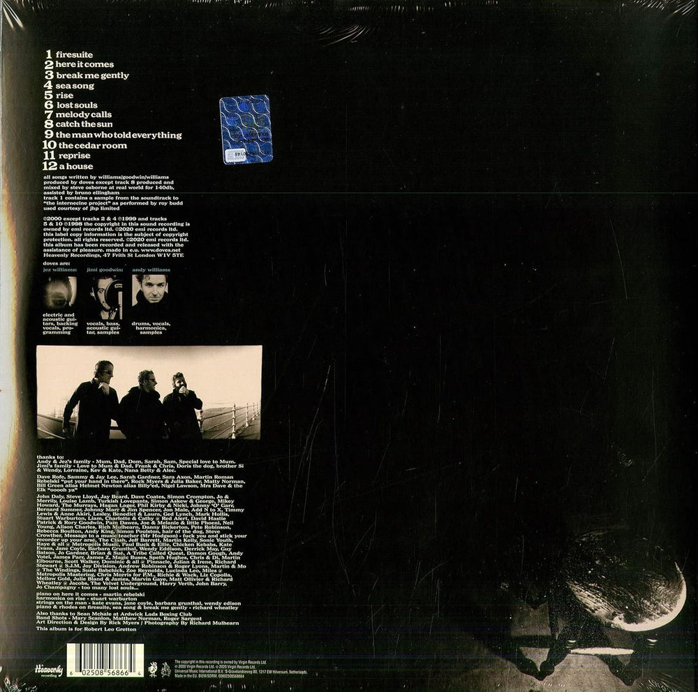 Doves Lost Souls - Black Vinyl - Sealed UK 2-LP vinyl record set (Double LP Album) 602508568664