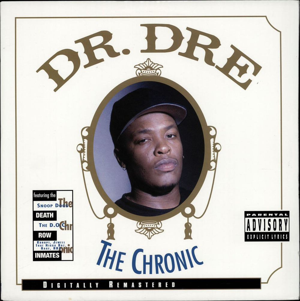 Dr Dre The Chronic + Insert US 2-LP vinyl record set (Double LP Album) DRR63000-1