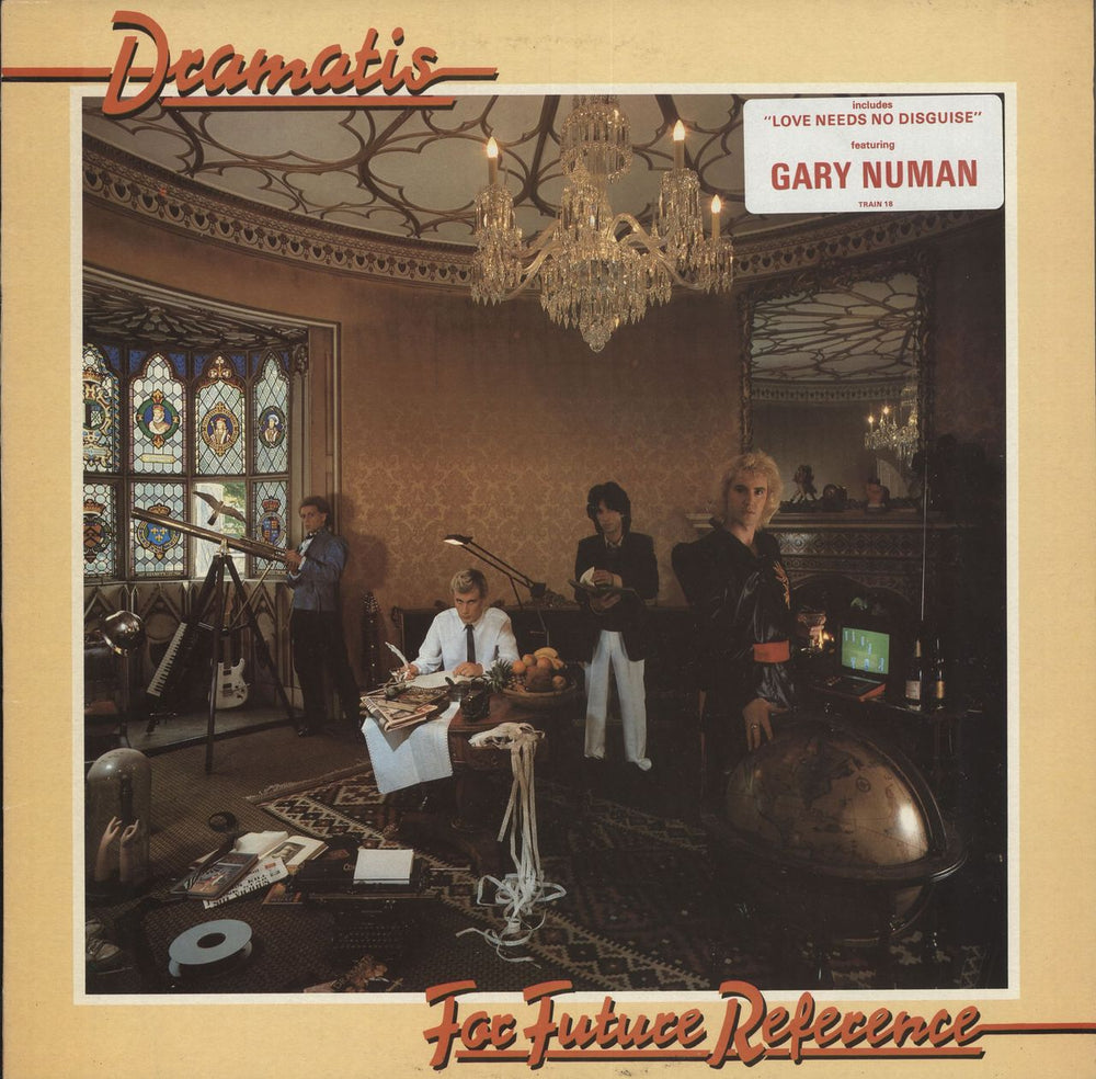 Dramatis For Future Reference UK vinyl LP album (LP record) TRAIN18