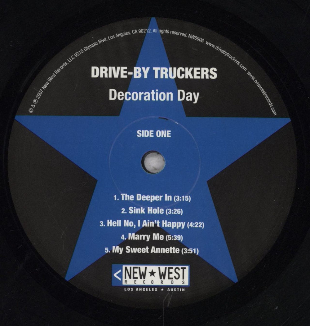 Drive-By Truckers Decoration day US 2-LP vinyl record set (Double LP Album) 0T72LDE842737