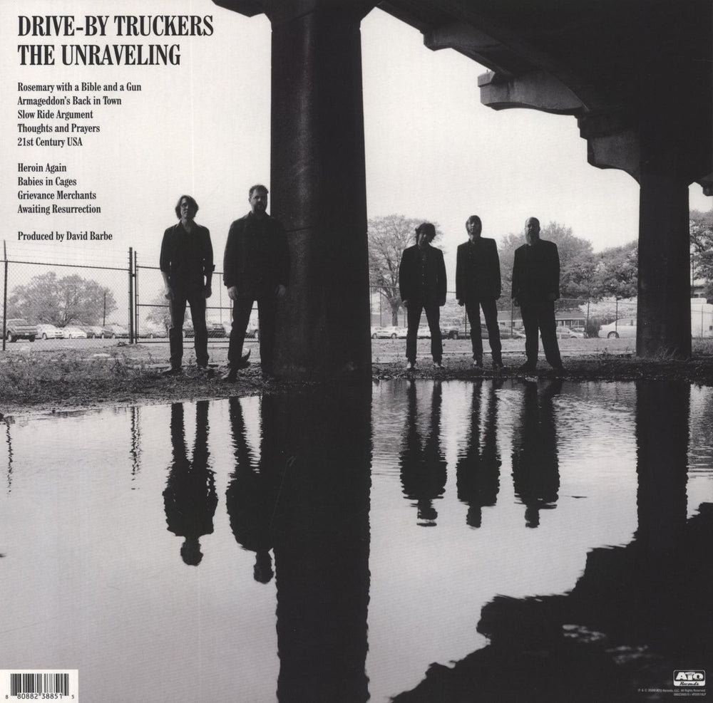 Drive-By Truckers The Unraveling + Booklet US vinyl LP album (LP record) 880882388515