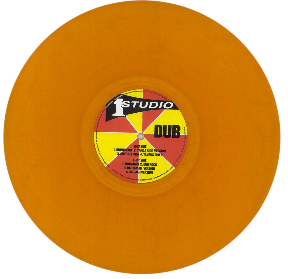 Dub Specialist Studio One Dub - Anniversary Edition Orange Vinyl UK 2-LP vinyl record set (Double LP Album) H5B2LST842286