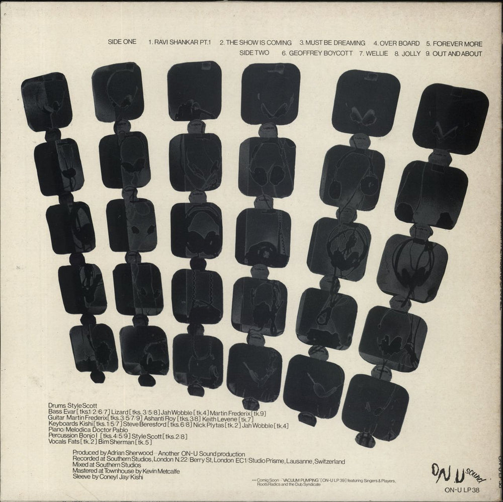 Dub Syndicate Tunes From The Missing Channel UK vinyl LP album (LP record)