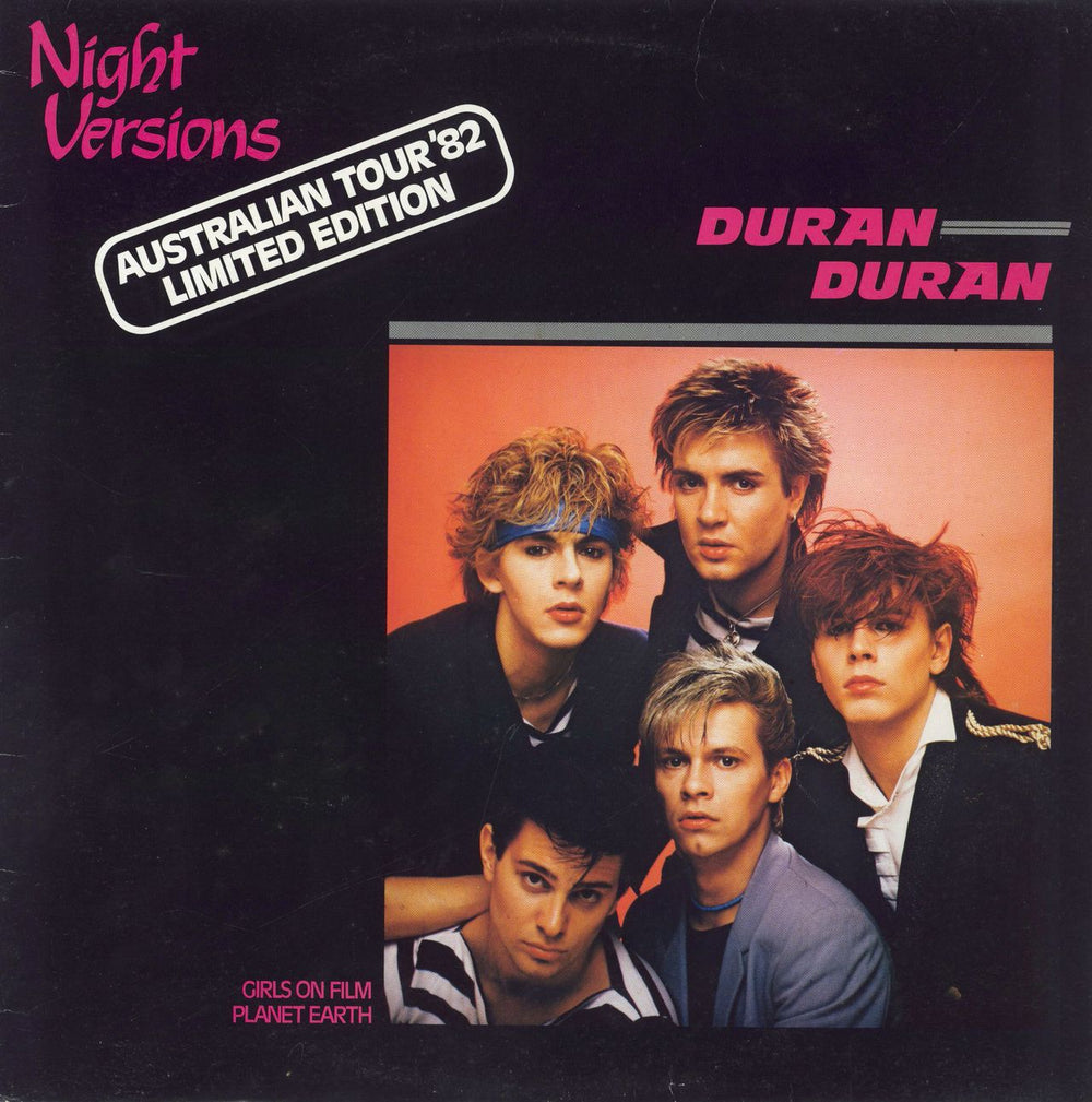 Duran Duran Night Versions Australian 12" vinyl single (12 inch record / Maxi-single) ED45