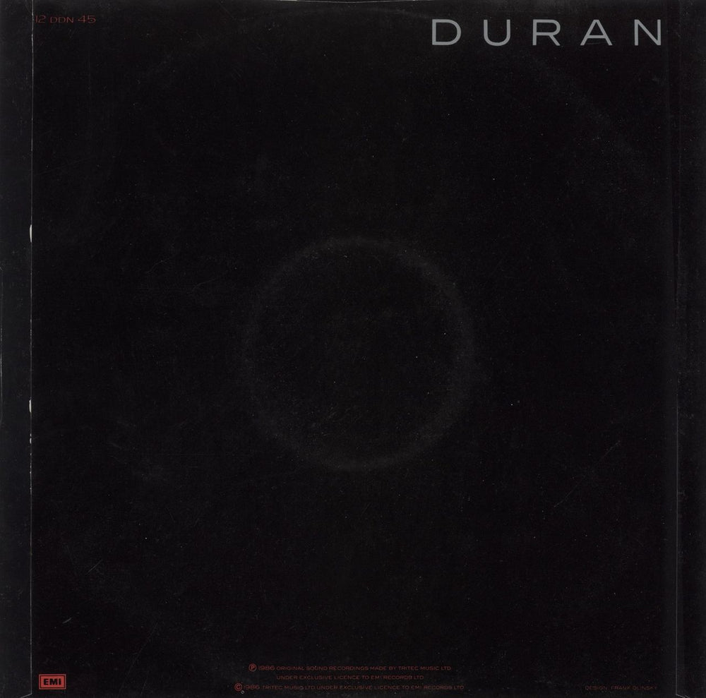 Duran Duran Notorious UK 12" vinyl single (12 inch record / Maxi-single)