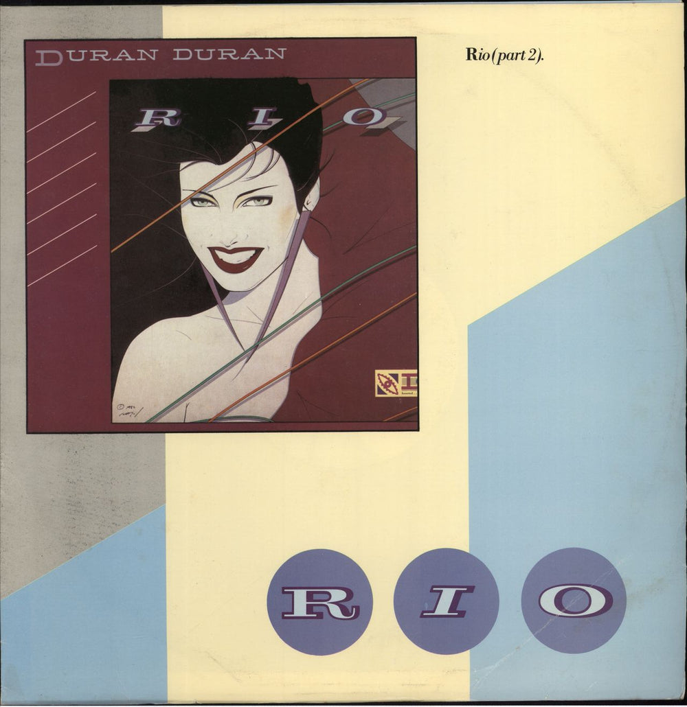 Duran Duran Rio UK 12" vinyl single (12 inch record / Maxi-single) 12EMI5346