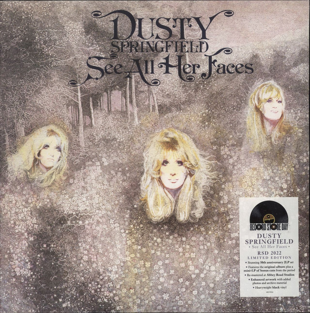 Dusty Springfield See All Her Faces - RSD 2022 - Sealed UK 2-LP vinyl record set (Double LP Album) 452519-6