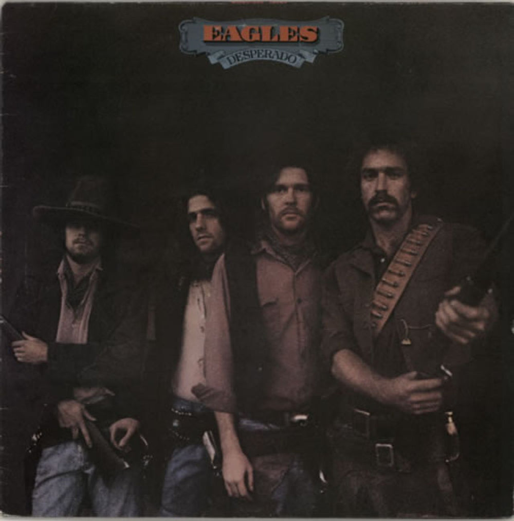 Eagles Desperado UK vinyl LP album (LP record) SYL9011