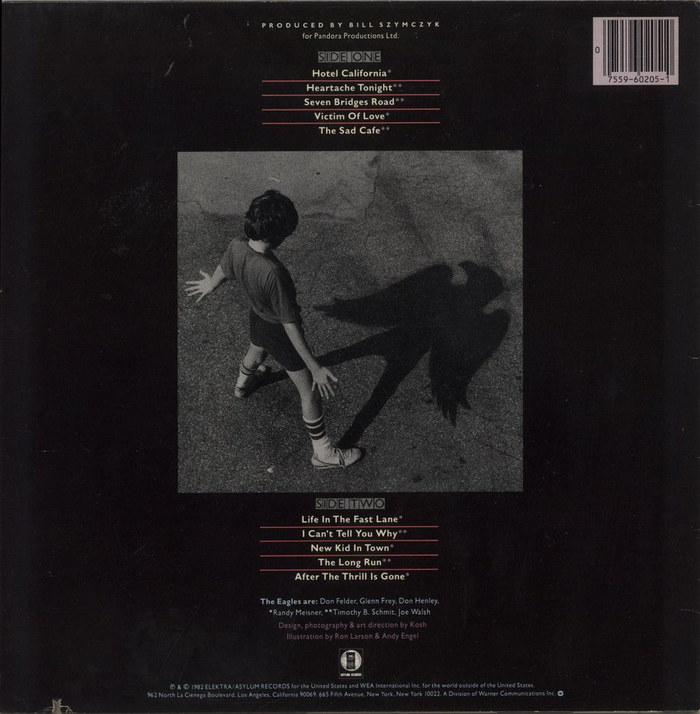 Eagles Greatest Hits Volume 2 US vinyl LP album (LP record) 075596020510