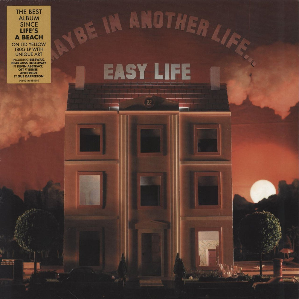 Easy Life Maybe In Another Life: Sunset Edition - 180gm Yellow Vinyl - Sealed UK vinyl LP album (LP record) 4568658