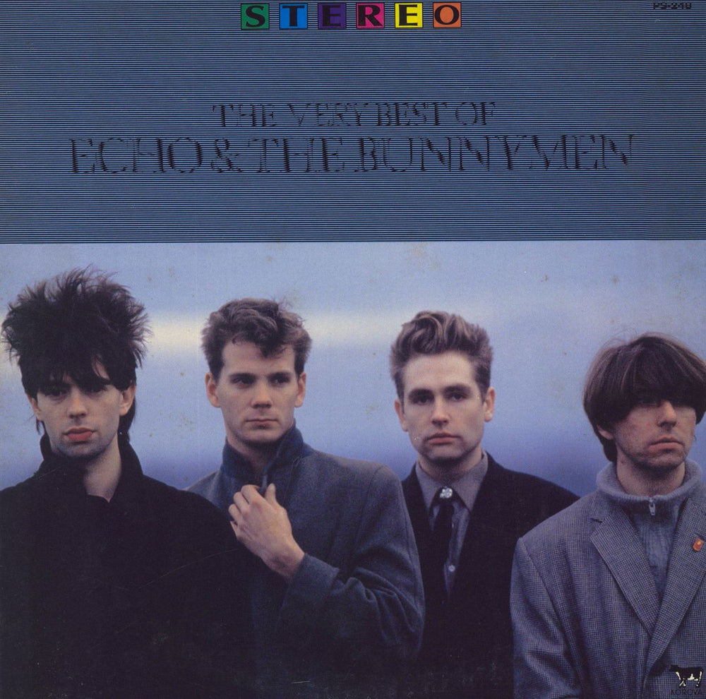 Echo & The Bunnymen The Very Best Of Echo & The Bunnymen Japanese Promo vinyl LP album (LP record) PS-248