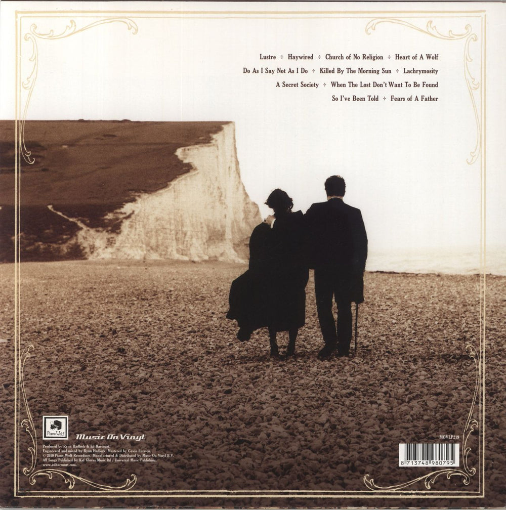 Ed Harcourt Lustre UK vinyl LP album (LP record) EDTLPLU861093