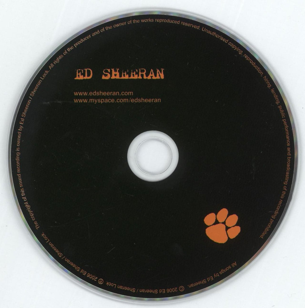 Ed Sheeran Ed Sheeran UK CD album (CDLP) EJBCDED881075