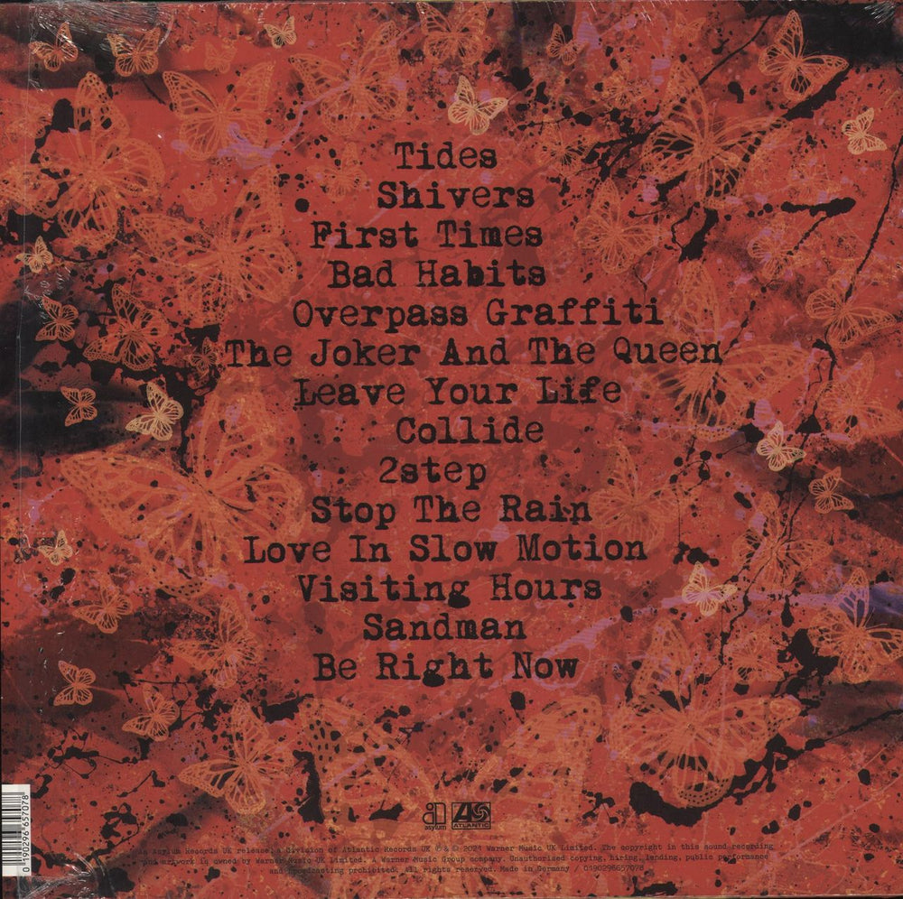 Ed Sheeran = (Equals) - Black Vinyl UK vinyl LP album (LP record) 190296657078