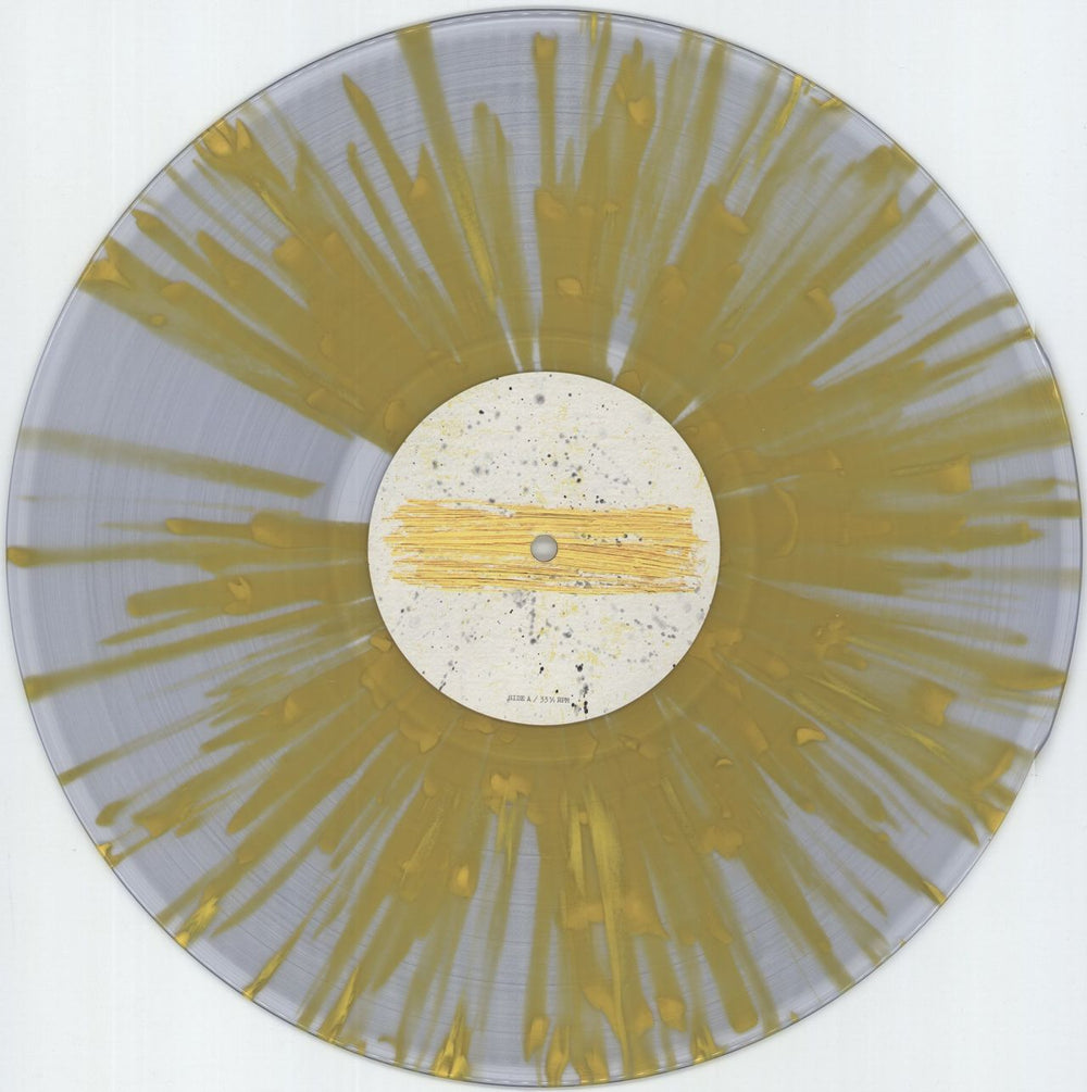 Ed Sheeran - [Subtract]: Deluxe Edition - Clear with Yellow Splatter Vinyl LP, Flexi & CD + Art Prints UK 2-LP vinyl record set (Double LP Album) EJB2LSU872574
