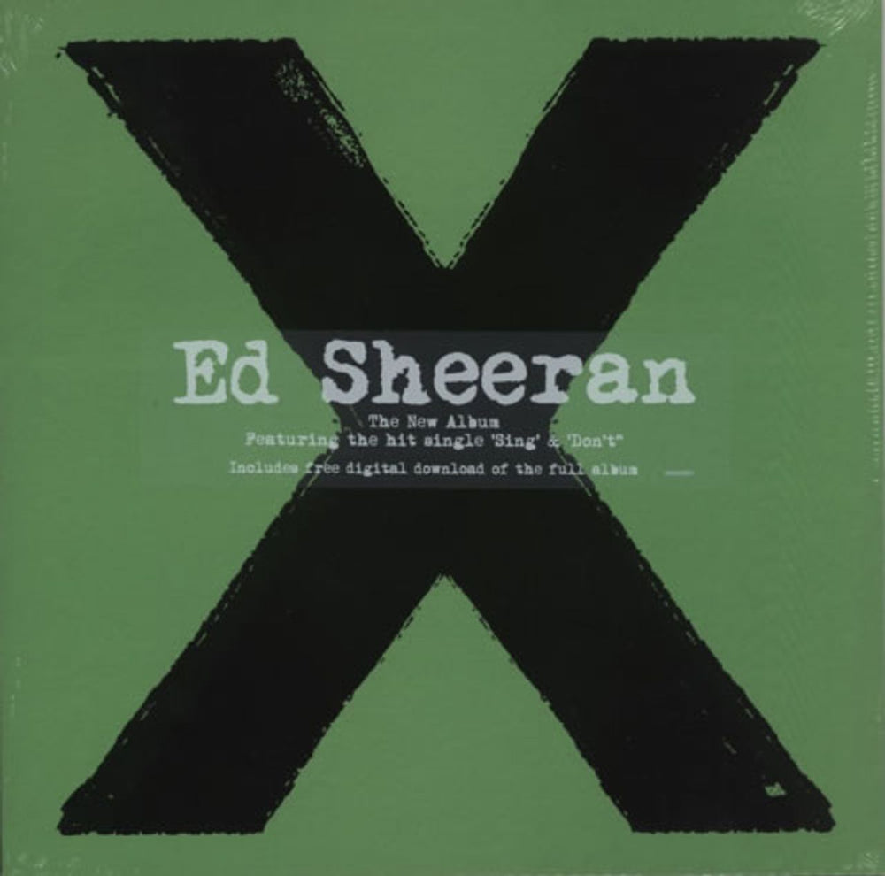 Ed Sheeran X - Sealed UK 2-LP vinyl record set (Double LP Album) 2564628587