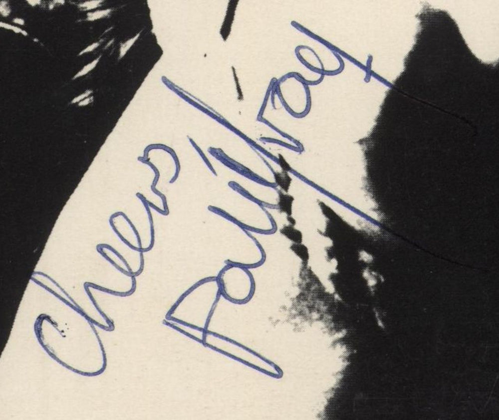 Eddie And The Hot Rods Life On The Line - Fully Autographed UK vinyl LP album (LP record)