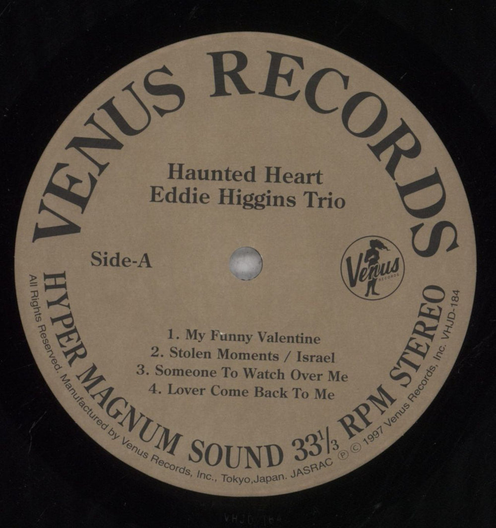 Eddie Higgins Haunted Heart - 180gm + Obi Japanese vinyl LP album (LP record) E94LPHA843616