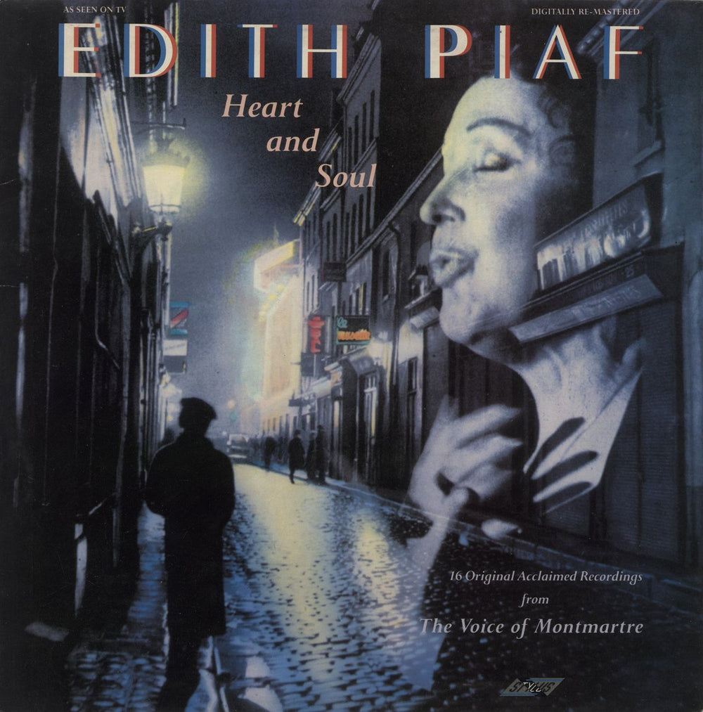 Edith Piaf Heart And Soul UK vinyl LP album (LP record) SMR736