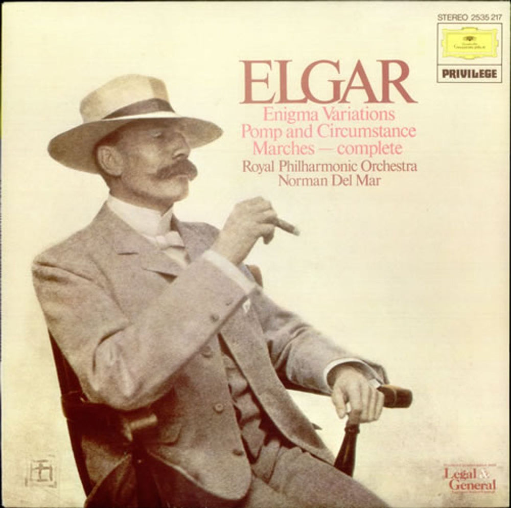 Edward Elgar Enigma Variations / Pomp And Circumstance Marches - Complete UK vinyl LP album (LP record) 2535217