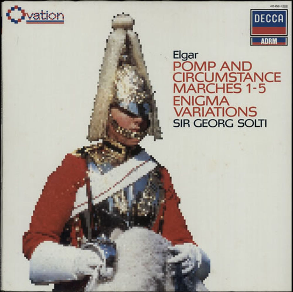 Edward Elgar Pomp And Circumstance Marches 1-5 / Enigma Variations Dutch vinyl LP album (LP record) 417456-1