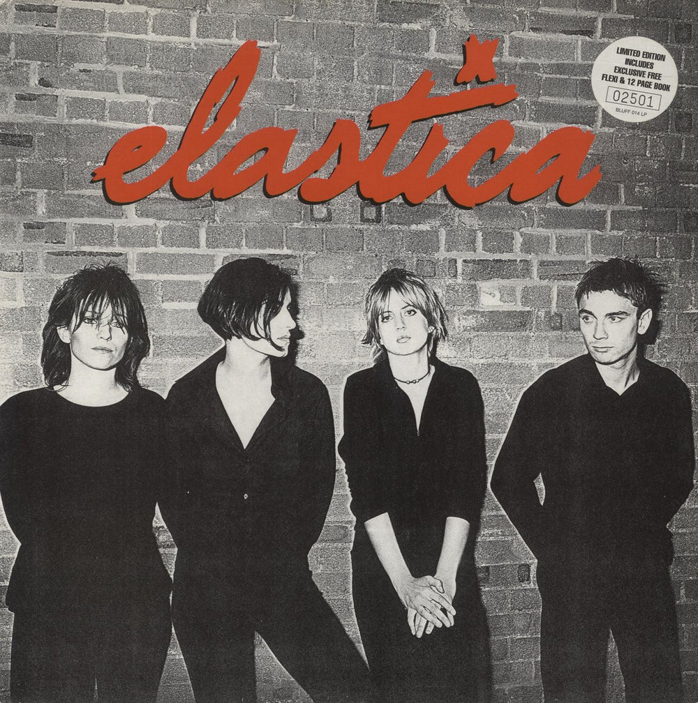 Elastica Elastica + Booklet - EX UK vinyl LP album (LP record) BLUFF014LP