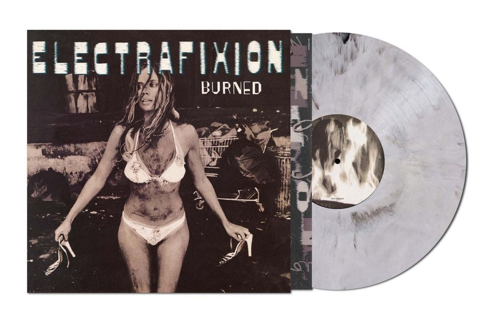 Electrafixion Burned - Black & White Swirl Vinyl - RSD 2024 - Sealed UK vinyl LP album (LP record) ELXLPBU834205