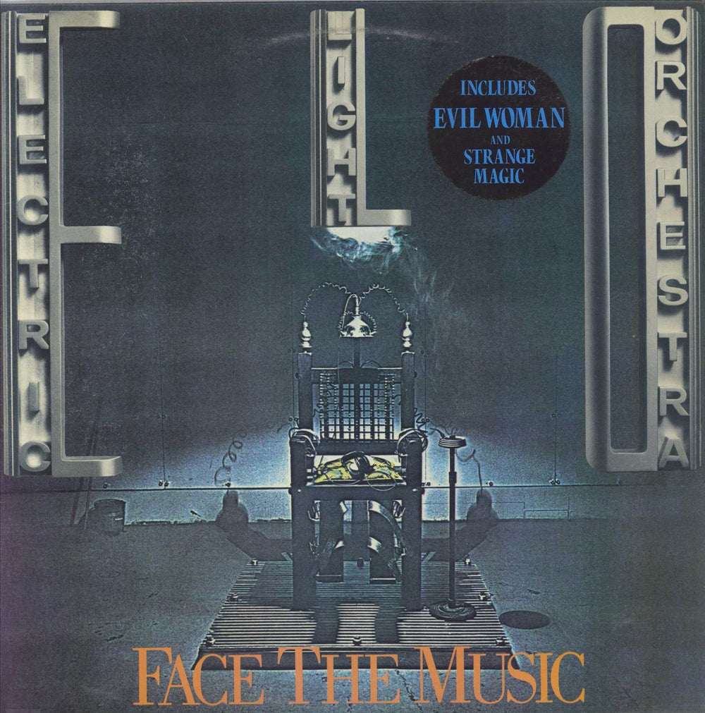 Electric Light Orchestra Face The Music - Stickered sleeve UK vinyl LP album (LP record) JETLP11