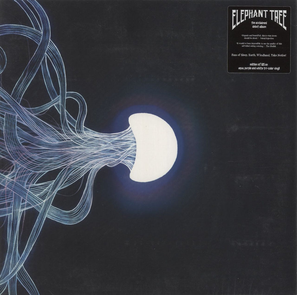 Elephant Tree Elephant Tree - Tri-Coloured UK vinyl LP album (LP record) MER043