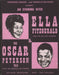 Ella Fitzgerald An Evening With Ella Fitzgerald & The Oscar Peterson Trio UK tour programme TOUR PROGRAMME